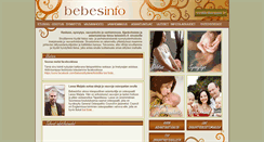 Desktop Screenshot of bebesinfo.fi